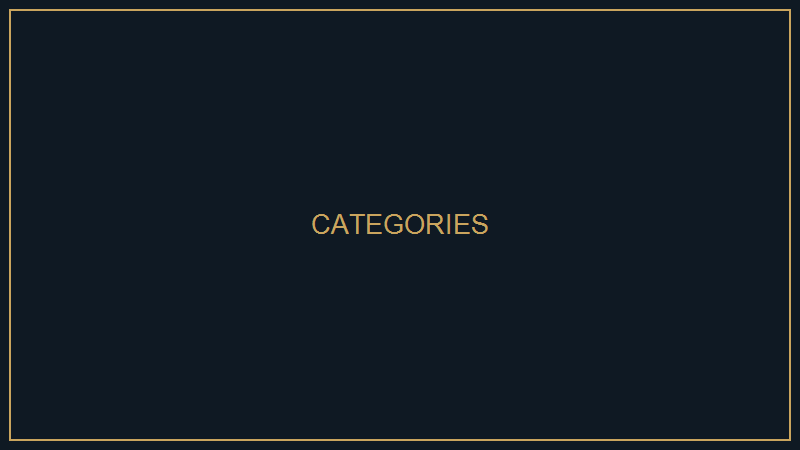 Category Filtering